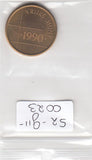 S2-G11-0023 Antilles Mintset Token UNC 1990