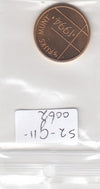 S2-G11-0062 Antilles Mintset Token FDC 1994
