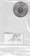 S2-G11-0082 Antilles 25 Cents FDC 1997 KM35