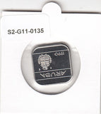 S2-G11-0135 Aruba 50 Cents FDC 1990 KM4