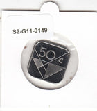 S2-G11-0149 Aruba 50 Cents FDC 1992 KM4