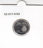 S2-G11-0154 Aruba 10 Cents FDC 1993 KM2