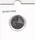 S2-G11-0162 Aruba 25 Cents FDC 1994 KM3
