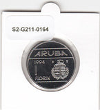 S2-G11-0164 Aruba 1 Florin FDC 1994 KM5