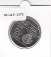 S2-G11-0172 Aruba 2 1/2 Florins FDC 1995 KM6
