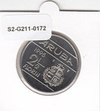 S2-G11-0172 Aruba 2 1/2 Florins FDC 1995 KM6