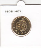 S2-G11-0173 Aruba Rijksmunt  Penning FDC