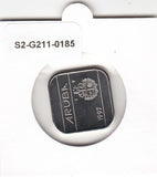 S2-G11-0185 Aruba 50 Cents FDC 1997 KM4