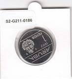 S2-G11-0186 Aruba 1 Florin FDC 1997 KM5