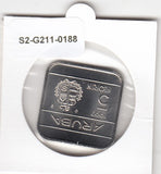 S2-G11-0188 Aruba 5 Florins FDC 1997 KM12