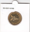 S2-G11-0189 Aruba Rijksmunt  Penning FDC