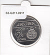 S2-G11-0211 Aruba 2 1/2 Florins FDC 2000 KM6