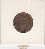 S2-G11-0219 Antilles 2 1/2 Cents VF 1970 KM9