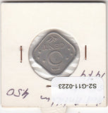 S2-G11-0223 Antilles 5 Cents VF 1974 KM13