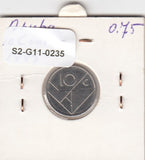 S2-G11-0235 Aruba 10 Cents VF+ 1995 KM2