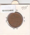 S2-G12-0032 Czech Republic 10 Korun VF 1995 KM4   LK Below