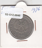 S2-G12-0045 Poland 20 Zlotys VF 1976 Y69 Kremnika Marceli Nowotko