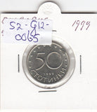 S2-G12-0065 Bulgaria 50 Stotinki VF 1999 KM242