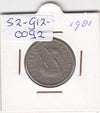 S2-G12-0092 Portugal 5 Escudos VF 1981 KM591