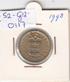 S2-G12-0117 Portugal 10 Escudos VF 1998 KM633