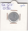 S2-G12-0130 Germany-DDR 1 Pfennig VF 1964 KM8