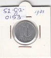 S2-G12-0153 Germany-DDR 10 Pfennig VF 1983 KM10