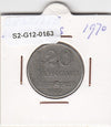 S2-G12-0163 Brasil  20 Centavos VF 1970 KM579