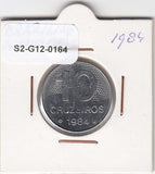 S2-G12-0164 Brasil  10 Cruzeiros XF 1984 KM592