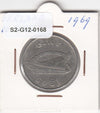 S2-G12-0168 Ireland 10 pence VF+ 1969 KM23