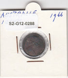 S2-G12-0288 Australia 1 Cent FI 1966 KM62