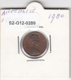 S2-G12-0289 Australia 1 Cent VF 1980 KM62