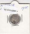 S2-G12-0294 Australia 3 Pence FI 1955 KM57