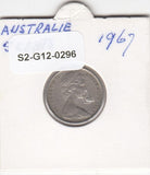 S2-G12-0296 Australia 5 Cents VF 1967 KM64