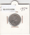 S2-G12-0298 Australia 5 Cents VF 1970 KM64