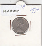 S2-G12-0301 Australia 5 Cents VF 1974 KM64