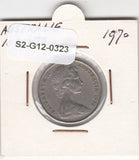 S2-G12-0323 Australia 10 Cents VF 1970 KM65