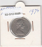 S2-G12-0325 Australia 10 Cents VF 1974 KM65