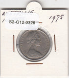 S2-G12-0326 Australia 10 Cents VF 1975 KM65