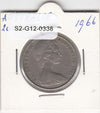 S2-G12-0338 Australia 20 Cents VF 1966 KM66