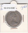 S2-G12-0340 Australia 20 Cents VF 1968 KM66