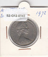 S2-G12-0343 Australia 20 Cents VF 1972 KM66