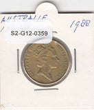 S2-G12-0359 Australia 1 Dollar VF 1988 KM100