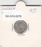 S2-G12-0379 Sweden 10 Ore VF 1977 KM850