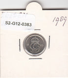 S2-G12-0383 Sweden 10 Ore VF/XF 1989 KM850