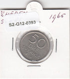 S2-G12-0393 Sweden 50 Ore VF 1965 KM837