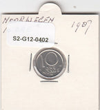 S2-G12-0402 Norway 10 Ore VF+ 1987 KM416
