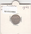 S2-G12-0403 Norway 10 Ore VF 1963 KM411