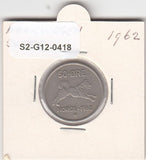 S2-G12-0418 Norway 50 Ore VF 1962 KM408