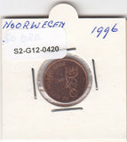 S2-G12-0420 Norway 50 Ore XF 1996 KM460