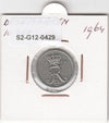 S2-G12-0429 Denmark  10 Ore VF 1964 KM849